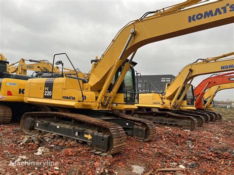 220 komatsu excavator|komatsu 220 excavator for sale.